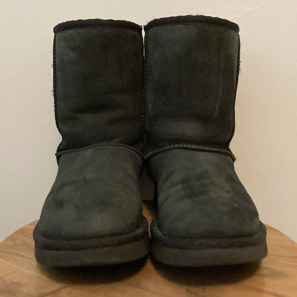 Ugg Classic Short II Black Size 7
